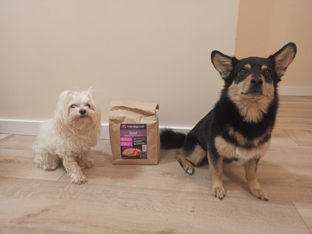Karma Look4dog CARE łosoś pstrąg mała rasa 6kg + KEBZOO jagnięcina 3x400g