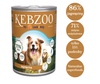 Karma Look4dog CARE Indyk z żurawiną 6 kg + KEBZOO jagnięcina 3x400g