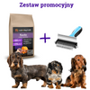 Zestaw karma Look4dog CARE kaczka + świetna szczotka 