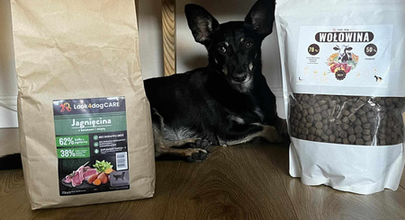 Karma dla psa Look4dog CARE Wołowina bez zbóż i kurczaka 5 kg