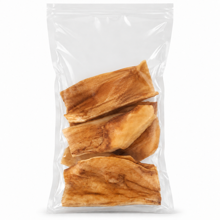 Gryzak naturalny dla psa: suszona skóra wołowa 150 g